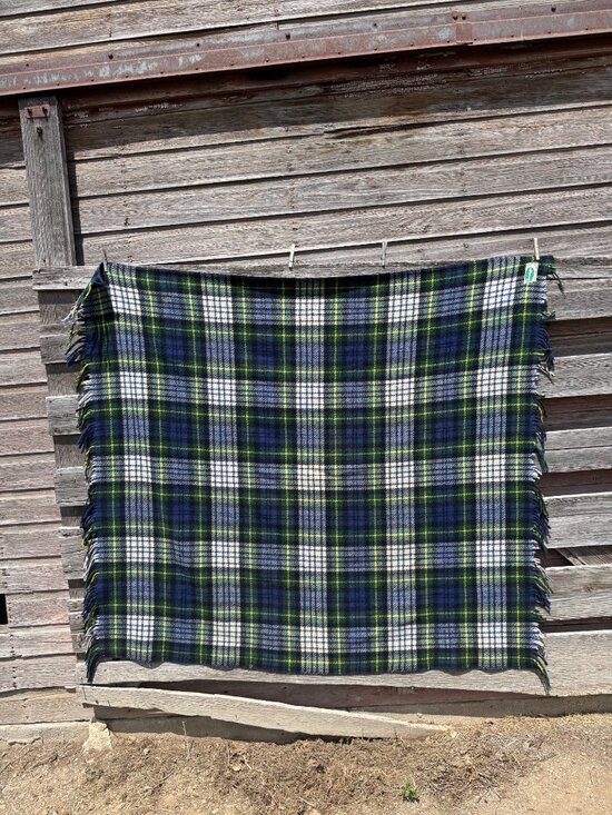Connemara Foxford Other - VIntage 50's Connemara Foxford Ireland 100% Pure Wool Rug Blanket Plaid 63x56"